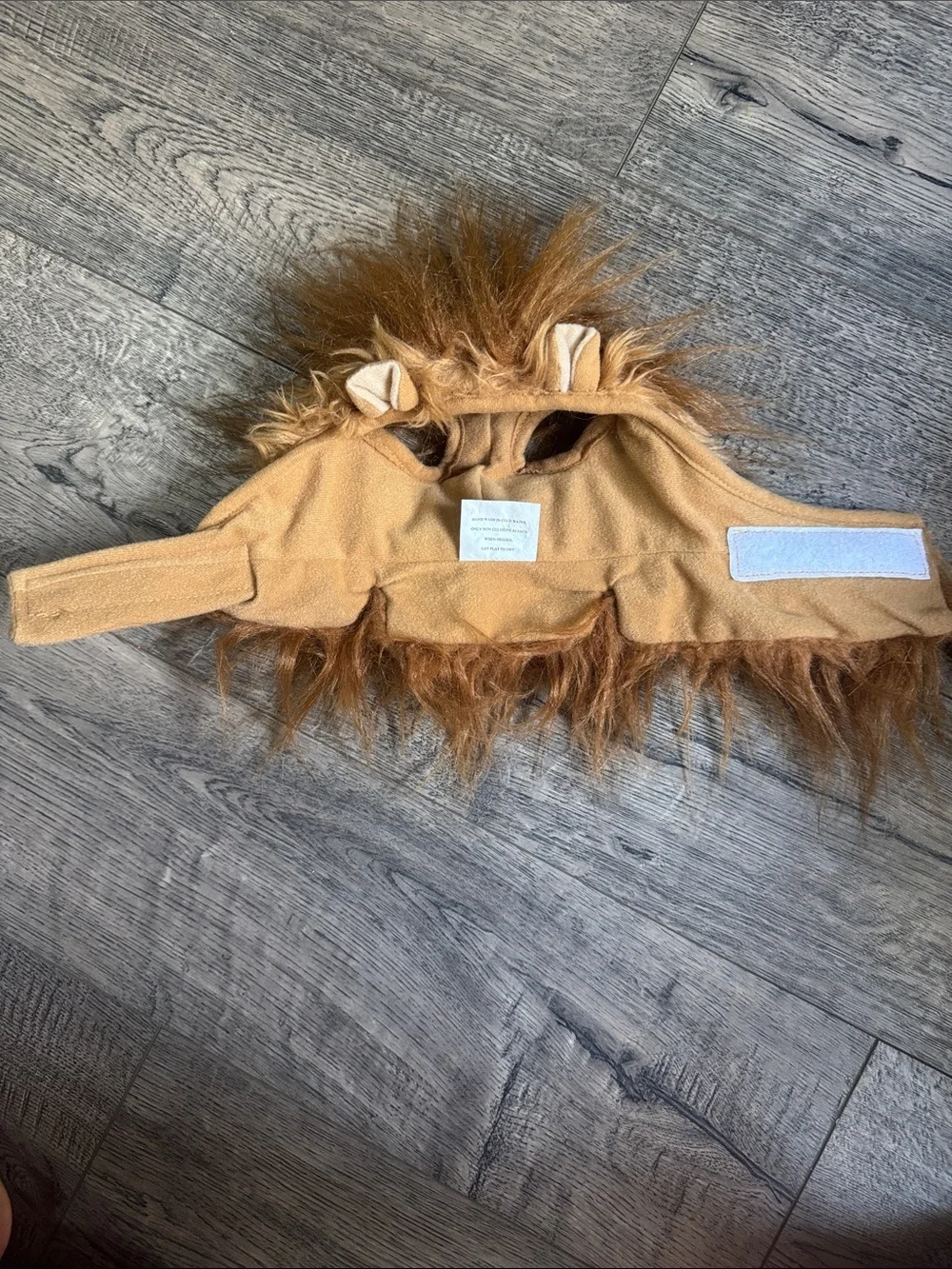 Faux Fur Lion Head